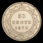 Canada, Victoria, 50 cents <br /> 1870