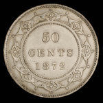 Canada, Victoria, 50 cents <br /> 1872