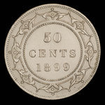 Canada, Victoria, 50 cents <br /> 1899