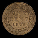 Canada, Edward VII, 1 cent <br /> 1902
