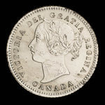 Canada, Victoria, 10 cents <br /> 1880