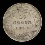 Canada, Victoria, 10 cents <br /> 1890