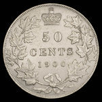 Canada, Victoria, 50 cents <br /> 1900