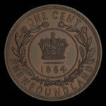 Canada, Victoria, 1 cent <br /> 1864