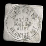 Canada, Royal Bowling Alley, 25 cents <br /> 1931