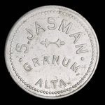 Canada, Simon Jasman, 1 quart, milk <br /> 1918
