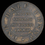 Canada, Copper Company of Upper Canada, 1/2 penny <br /> 1794