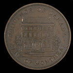 Canada, Bank of Montreal, 1/2 penny <br /> 1838