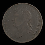 Canada, Province of Nova Scotia, 1/2 penny <br /> 1382