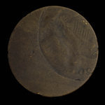 Canada, unknown, 1/2 penny <br /> 1820