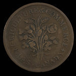 Canada, unknown, 1 sou <br /> 1838