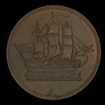 Canada, unknown, 1/2 penny <br /> 1835