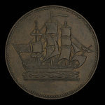 Canada, unknown, 1/2 penny <br /> 1835