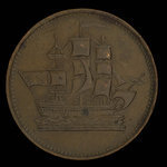 Canada, unknown, 1/2 penny <br /> 1835