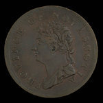 Canada, Province of Nova Scotia, 1/2 penny <br /> 1823