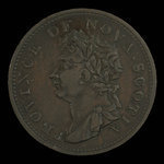 Canada, Province of Nova Scotia, 1/2 penny <br /> 1823