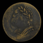 Canada, unknown, 1/2 penny <br /> 1820