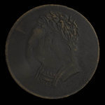 Canada, unknown, 1/2 penny <br /> 1820