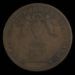 Canada, unknown, 1/2 penny <br /> 1816