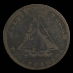 Canada, unknown, 1/2 penny <br /> 1815