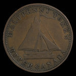 Canada, unknown, 1/2 penny <br /> 1820