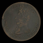 Canada, unknown, 1/2 penny <br /> 1837