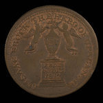 Canada, unknown, 1/2 penny <br /> 1816