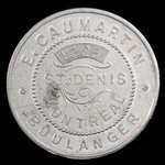 Canada, E. Caumartin, 1/2 loaf, bread <br /> 1895