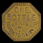 Canada, Toronto Dairy Co., 1 bottle, milk <br /> 1895