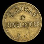 Canada, W. Cowan, 1 drink, 15 cents <br /> 1894
