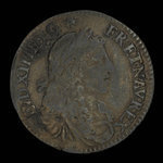 France, Louis XIV, 5 sols <br /> 1670