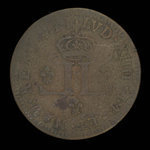 France, Louis XIV, mousquetaire (30 deniers) : 1711