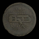 Canada, unknown, 1/2 penny <br /> 1838