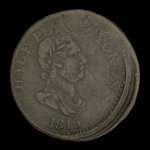 Canada, unknown, 1/2 penny <br /> 1815