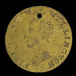 Canada, unknown, 1/2 penny <br /> 1814