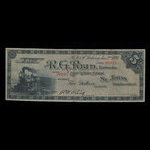 Canada, R.G. Reid, 5 dollars <br /> January 2, 1894
