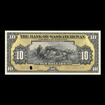 Canada, Bank of Saskatchewan, 10 dollars <br /> May 1, 1913