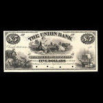 Canada, Union Bank of Prince Edward Island, 5 dollars <br /> 1972