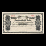 Canada, Newfoundland - Department of Public Works, 40 cents <br /> 1909