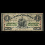 Canada, Bank of Prince Edward Island, 1 dollar <br /> January 1, 1877