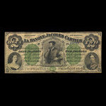 Canada, Banque Jacques-Cartier, 2 piastres <br /> January 2, 1862