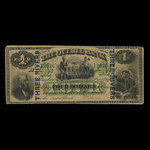 Canada, Quebec Bank, 4 dollars <br /> October 1, 1870