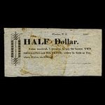 Canada, Benjamin Dewolf, 1/2 dollar <br /> 1820