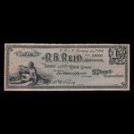 Canada, R.G. Reid, 1 dollar, 50 cents <br /> January 2, 1894