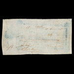 Canada, La Société de Défricheurs de la Rivière aux Sables, 1 ecu <br /> June 19, 1848