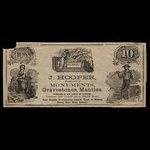 Canada, J. Hooper, no denomination <br /> 1887