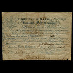 Canada, Hudson's Bay Company, 1 shilling <br /> 1846