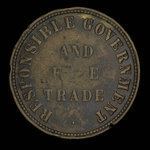 Canada, unknown, 1/2 penny <br /> 1860