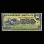Canada, Northern Crown Bank, 10 dollars <br /> July 2, 1908