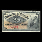 Canada, Dominion of Canada, 25 cents <br /> January 2, 1900